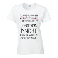 Jonathan Knight Be Yourself Singer Band Music Concert T Shirt