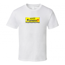 Hotel Formule 1 F1 Distressed Image T Shirt