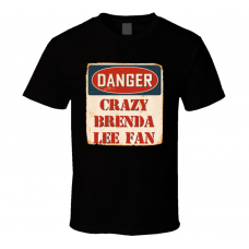 Crazy Brenda Lee Fan Music Artist Vintage Sign T Shirt