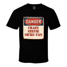 Crazy Stevie Nicks Fan Music Artist Vintage Sign T Shirt