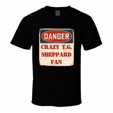 Crazy T.G. Sheppard Fan Music Artist Vintage Sign T Shirt