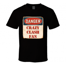 Crazy The Clash Fan Music Artist Vintage Sign T Shirt