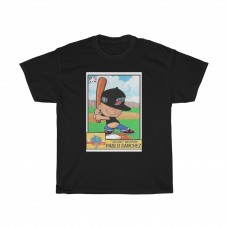 Derrick White Rocking Pablo Sanchez Cartoon Basketball Baseball Fan Gift T Shirt