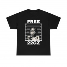 Free 22GZ Drill Rapper Arrested Fan Support Gift T Shirt