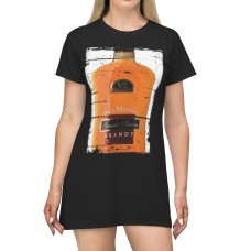 Paul Masson Brandy Grunge Look T Shirt Dress