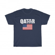 Team USA Qatar Bound World Cup Soccer Tournament Football Fan Gift T Shirt