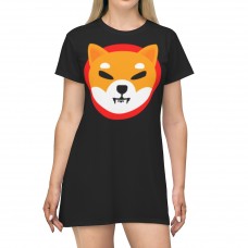 Shiba INU Coin Crypto Investor Cool Fan Gift T Shirt Dress